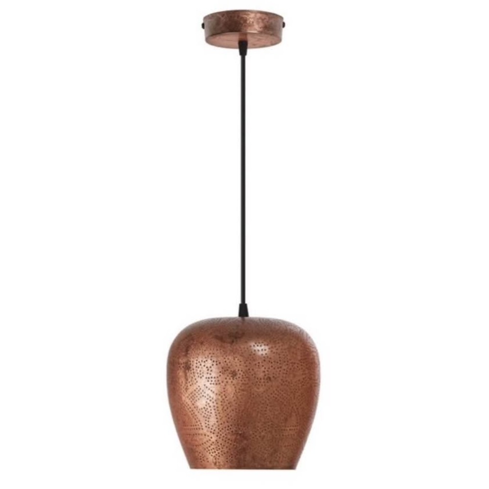 Elegant Copper Lantern Pendant Light